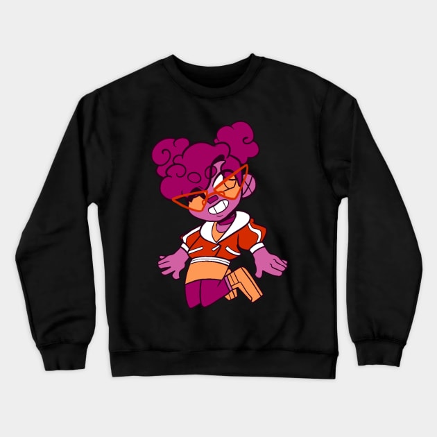 April Lesbian Flag ROTTMNT Crewneck Sweatshirt by lillastarr